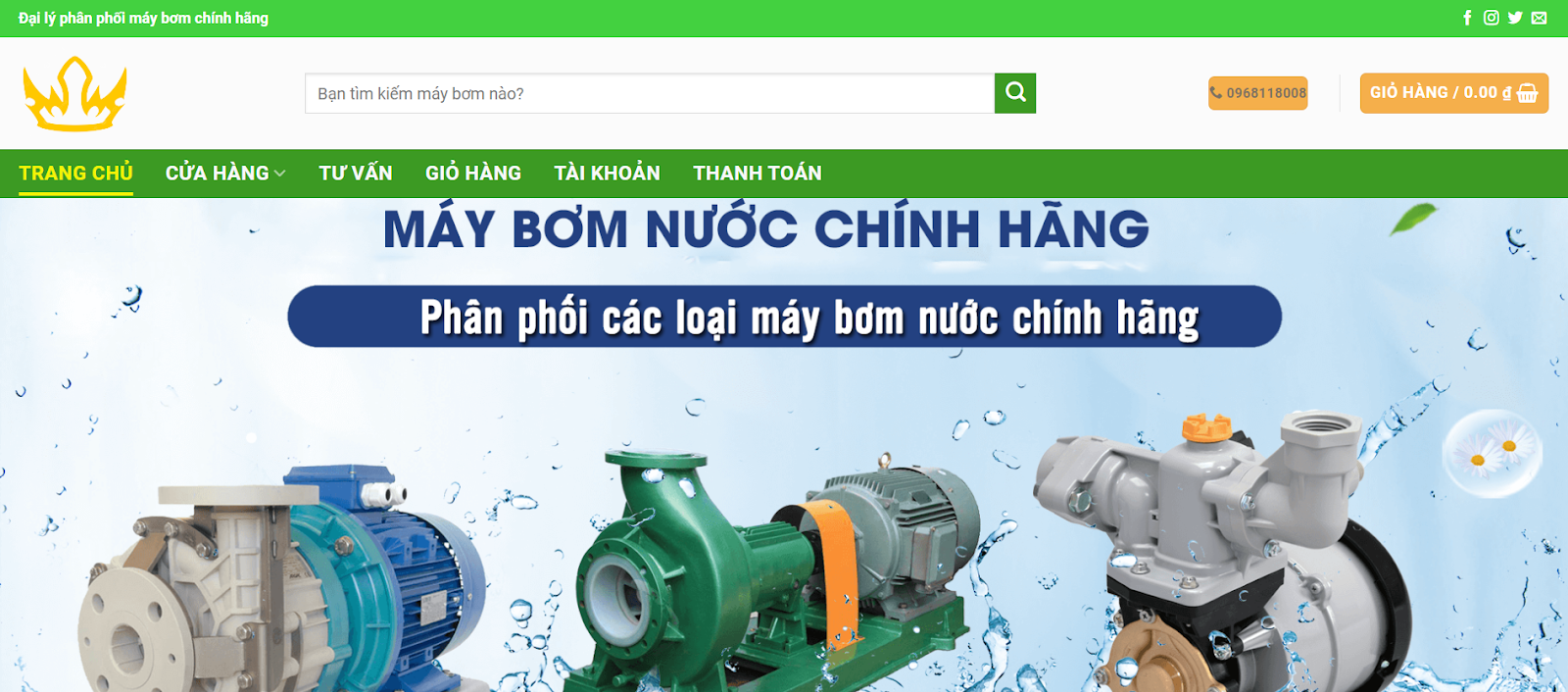 Vuabom.group - Thế giới máy bơm nước đa dạng